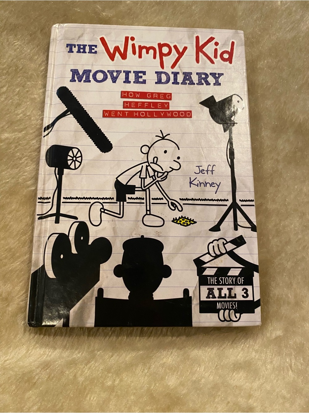 The Wimpy Kid Movie Diary by - White/Black Cover